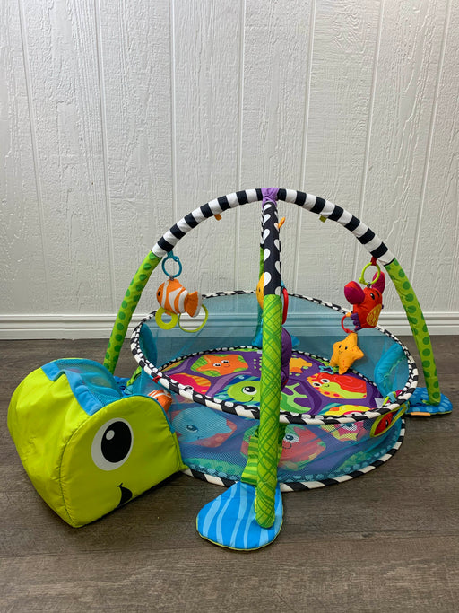 used Infantino Grow-With-Me Activity Gym and Ball Pit