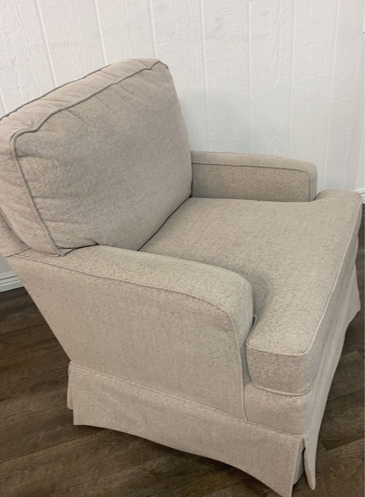 secondhand Best Chairs Glider Rocker with Ottoman, Snow