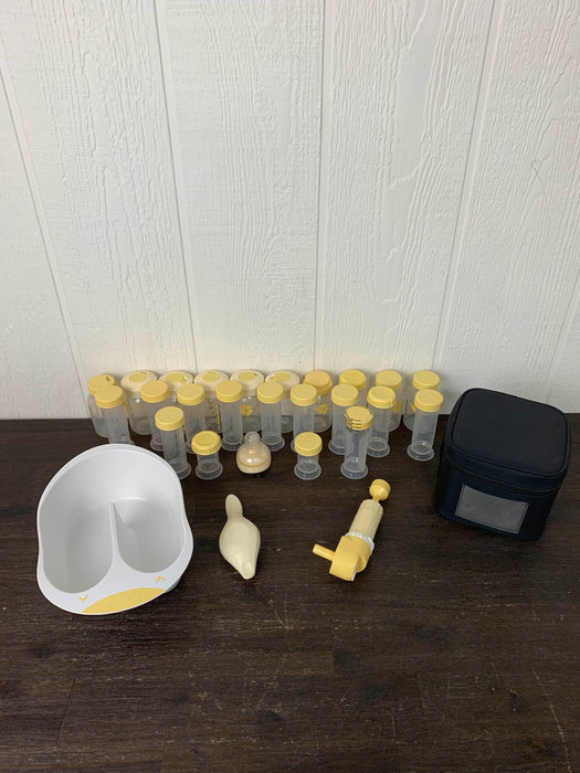 used BUNDLE Medela Accessories