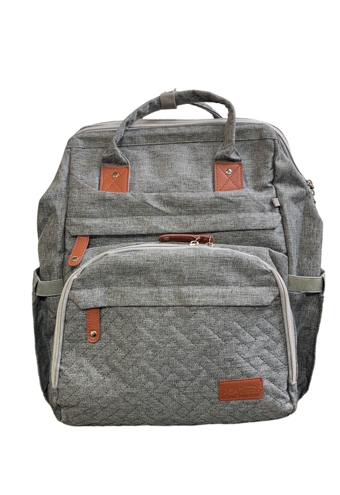 used DerJunstar Diaper Bag With Changing Station/Portable Bassinet