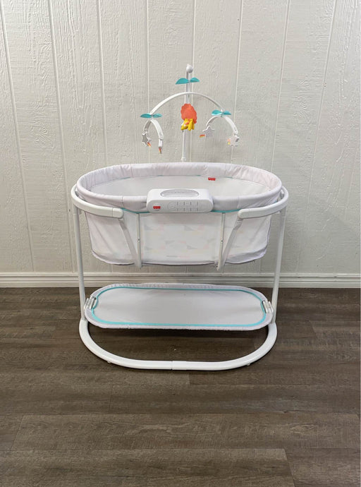 secondhand Fisher Price Soothing Motions Bassinet