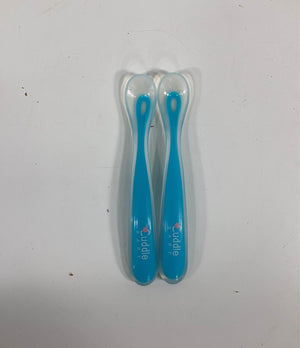 Soft tip Silicone Spoons(Green and Blue) – Chic Buddy