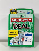 used Hasbro Monopoly Deal Card Game