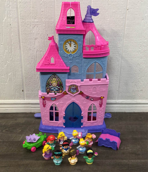 Cheapest Fisher-Price Little People Disney Princess Magical Wand Palace Playset Castle