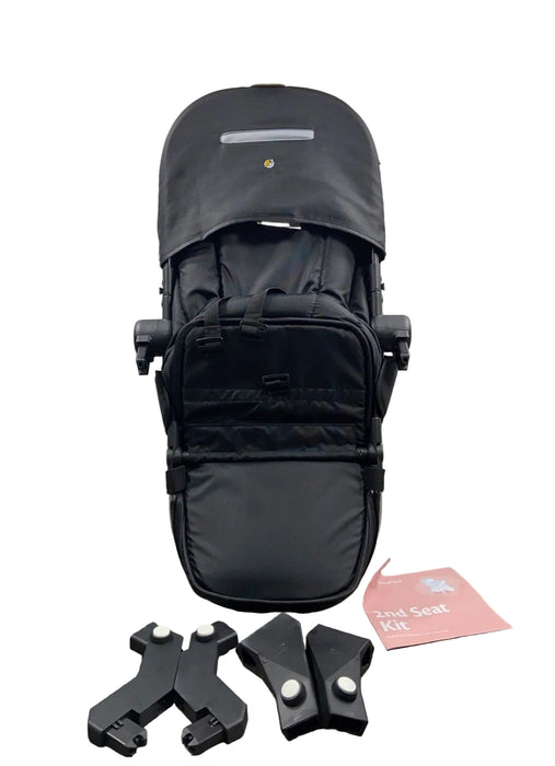 Shop Mockingbird 2nd Seat Kit, 2021, Silver with Black Leather at GoodBuy Gear