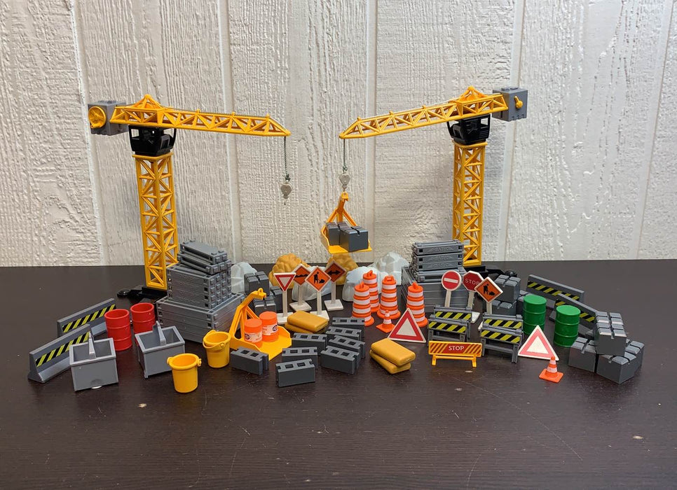 used Driven By Battat Construction Crane Playset