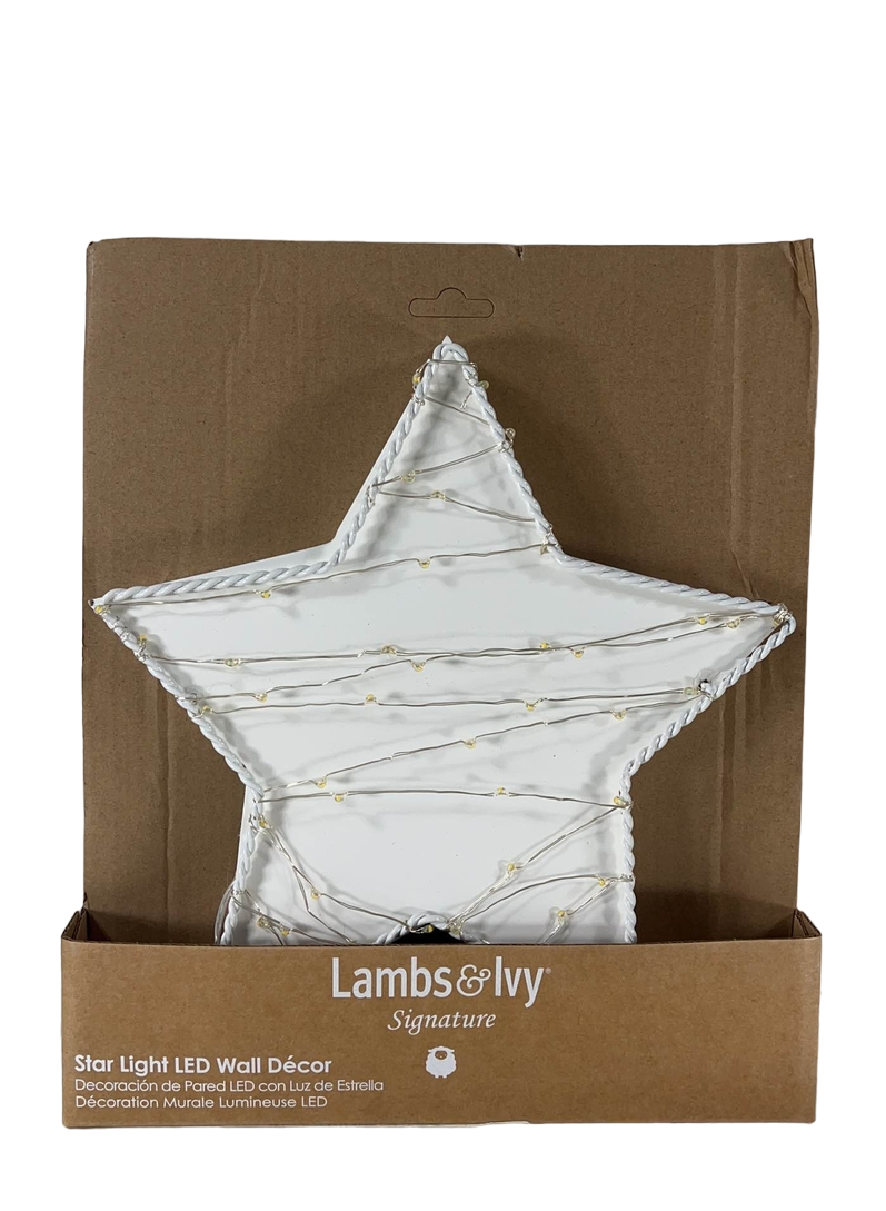 Lambs & Ivy Star Light LED Wall Decor Okendo