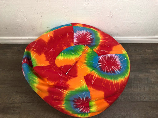 secondhand Ahh! Products Tie Dye Rainbow Bean Bag Chair