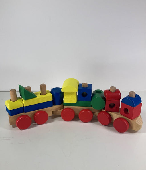 used Melissa & Doug Stacking Train Toddler Toy