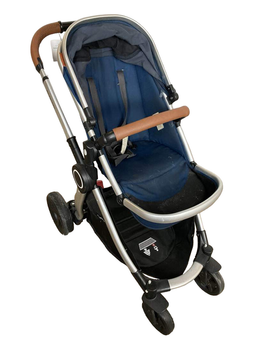 secondhand Mompush Meteor 2 Stroller, 2021, Navy Blue