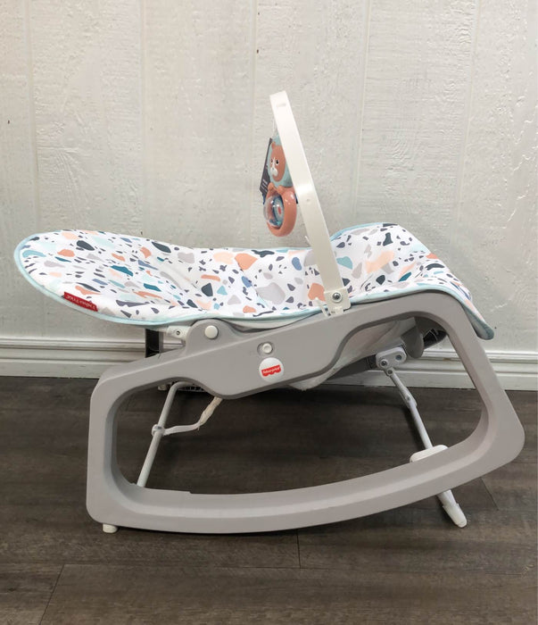 secondhand Fisher Price Deluxe Infant To Toddler Rocker