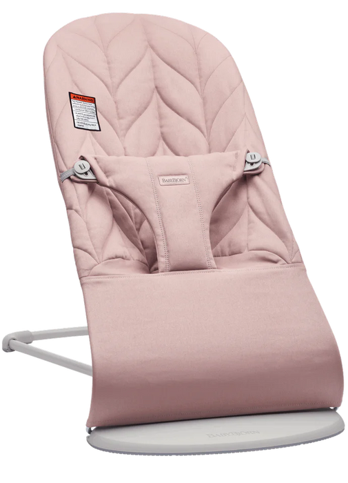 Shop BabyBjorn Bouncer Bliss, Dusty Pink Cotton Petal Quilt at GoodBuy Gear