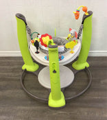 secondhand Evenflo ExerSaucer Jump And Learn Activity Center, Safari Friends