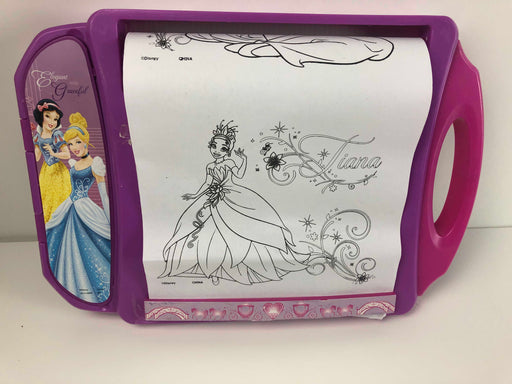 used Disney Portable Rolling Paper Desk, Princesses