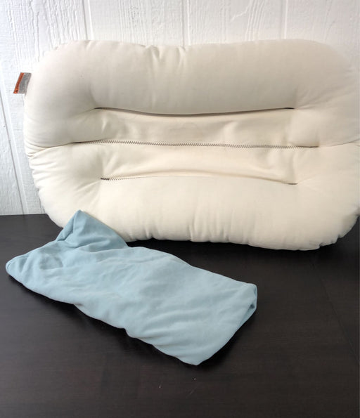 used Snuggle Me Sensory Infant Lounger With Cover, Skye