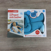 used Skip Hop Moby SoftSpot Sink Bather, Blue