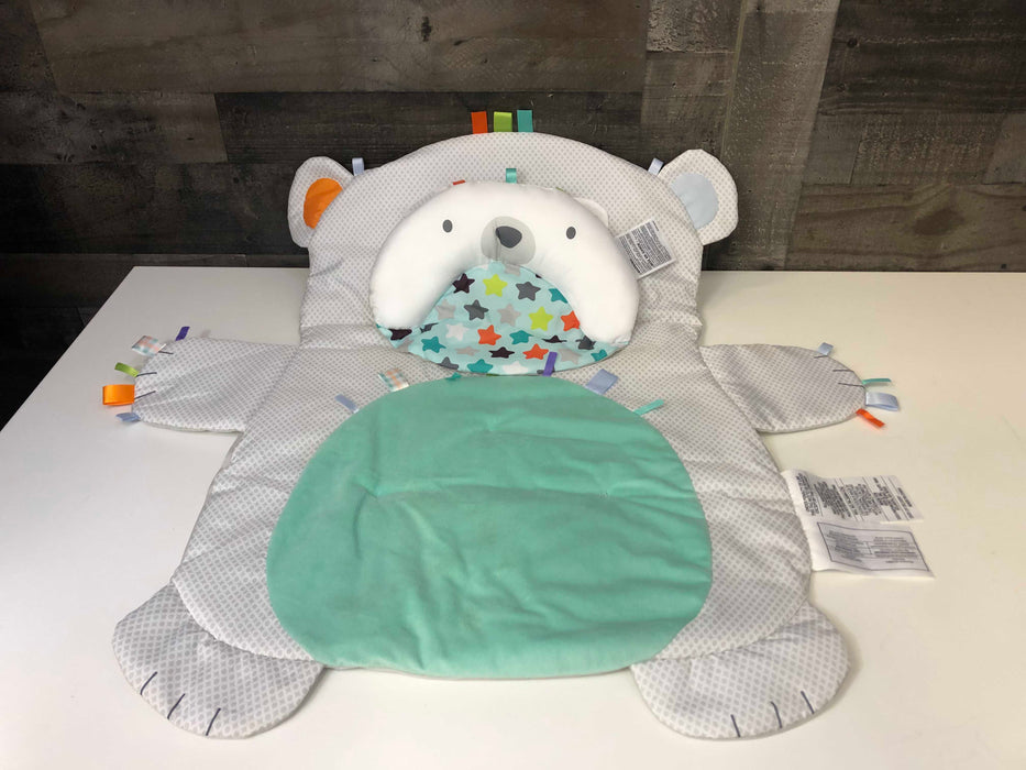 used Bright Starts Tummy Time Prop & Play Mat, Bear