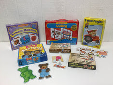 used BUNDLE Board Games And Jigsaw Puzzles