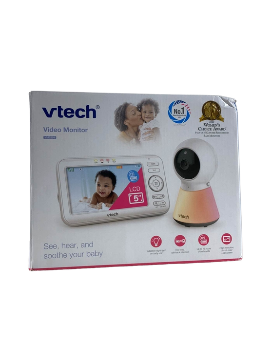 used VTech Video Baby Monitor With Nightlight VM5254