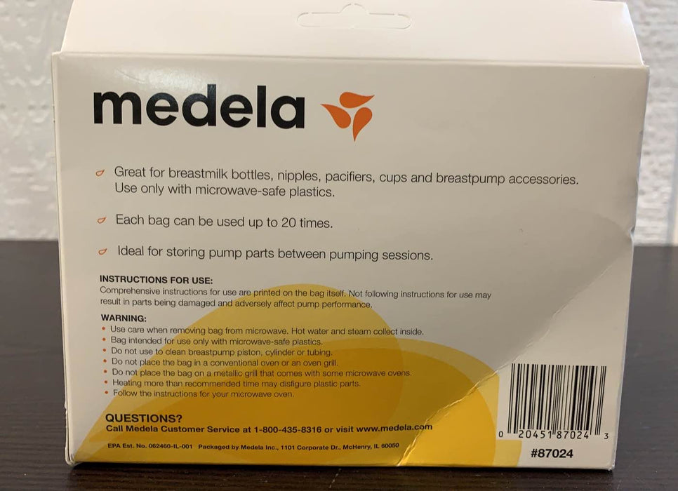Shop Medela Quick Clean Micro Steam Bags at GoodBuy Gear