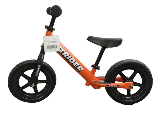 used Strider Balance Bike 12 Sport, Orange