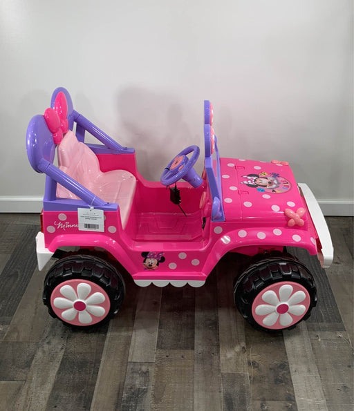 secondhand Kid Trax Disney Minnie Mouse Flower Power 4x4 Powered Ride-On