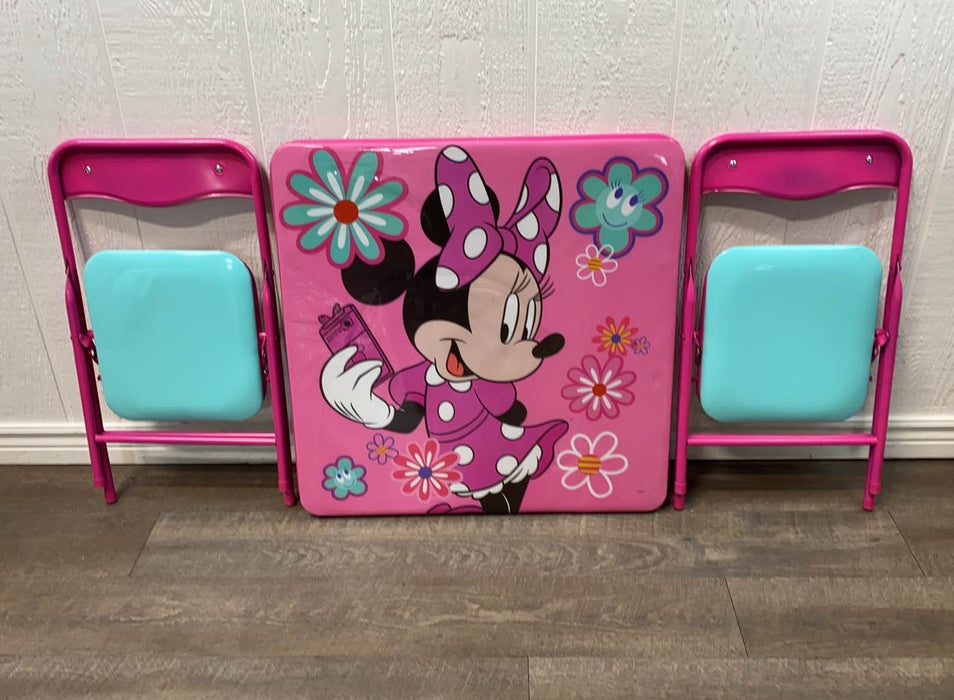 used Disney Folding Table And Chairs