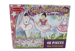 used Melissa & Doug Floor Puzzle, Bella Ballerina