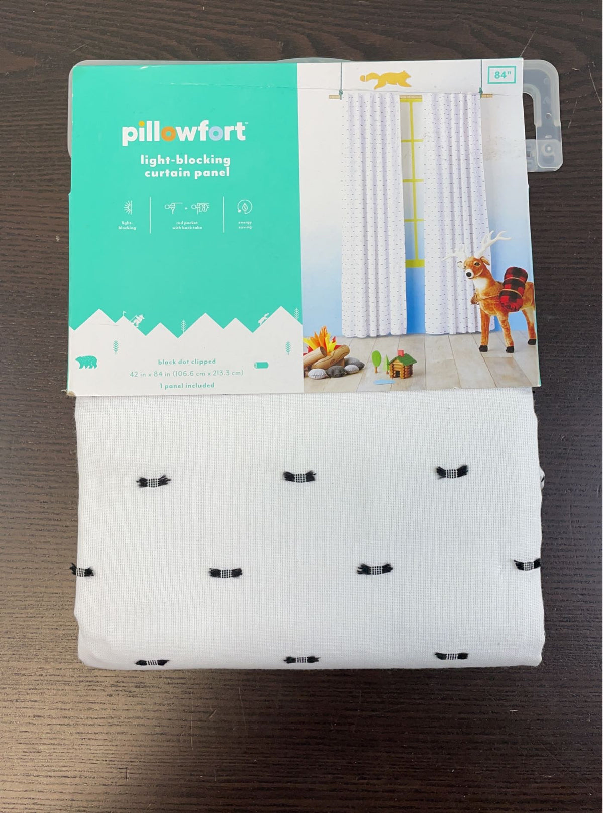 Pillowfort Twill Blackout Curtain, One Panel 42" x 84" — GoodBuy Gear