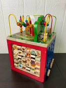 used Battat Wooden Activity Cube