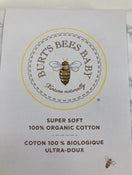 Shop Burt's Bees Baby Organic Cotton Jersey Fitted Crib Sheet, Sky Blue Bees at GoodBuy Gear