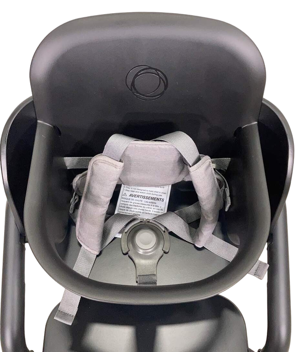 Bugaboo Giraffe High Chair, w/ Black Baby Set, Black