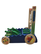 secondhand Melissa & Doug Chomp and Clack Alligator Push Toy