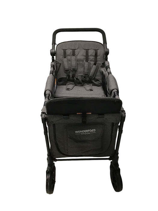 secondhand Wonderfold Wonderfold W4 Elite Stroller Wagon, Charcoal Gray, 2022