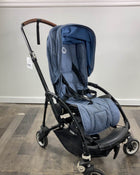 secondhand Bugaboo Bee5 Stroller, 2018, Blue Melange, Black