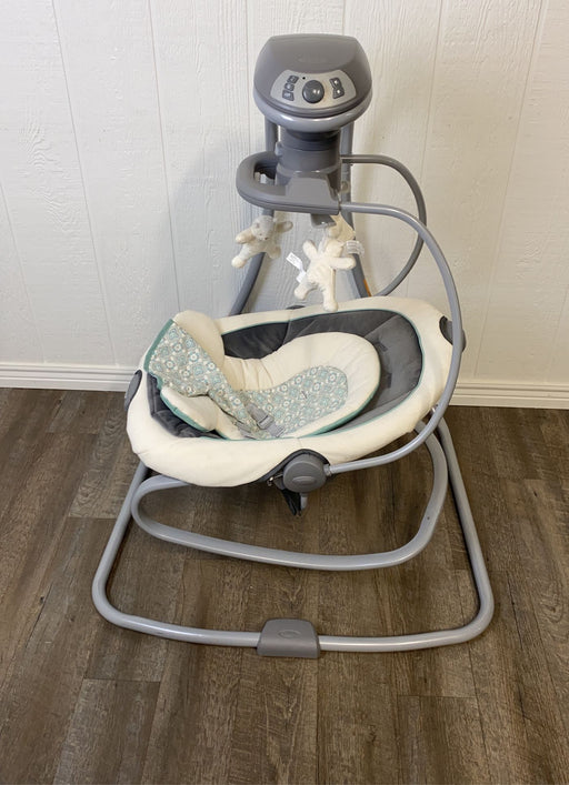 used Graco Cozy Duet Swing And Rocker