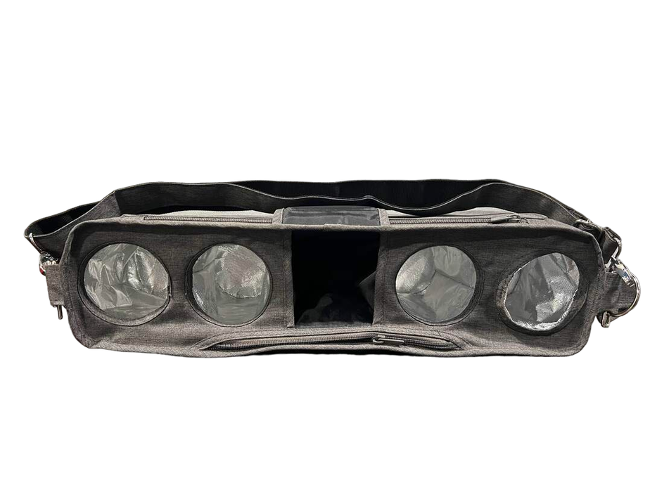 Shop Wonderfold Parent Console, 4 Seater (4 Cup Holders), Volcanic Black at GoodBuy Gear