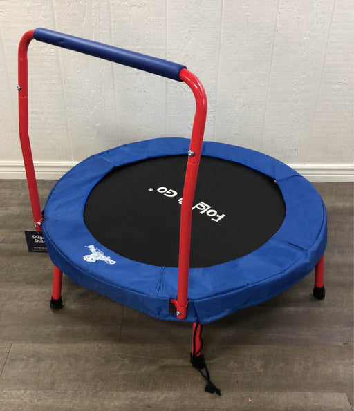 secondhand The Original Toy Company Fold & Go Trampoline