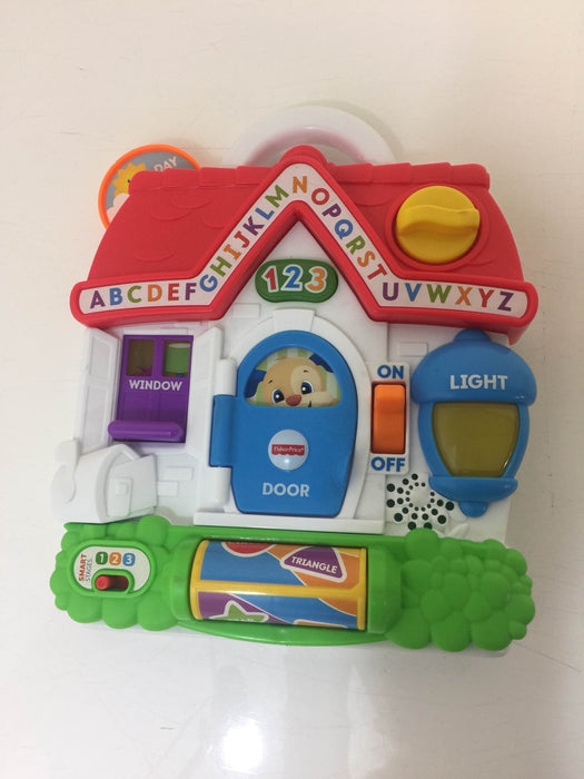 used Fisher Price Laugh and Learn Puppy’s Busy Activity Home