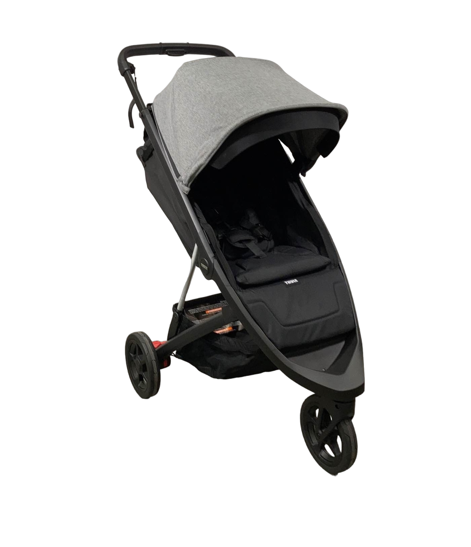 Thule Spring Stroller, 2021, Gray Melange, Black