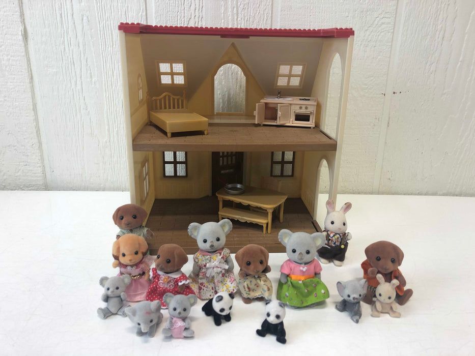 secondhand Calico Critters Cozy Cottage