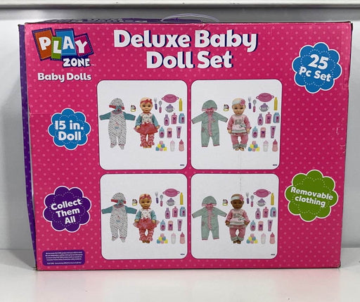 secondhand Play Zone Deluxe Baby Doll Set