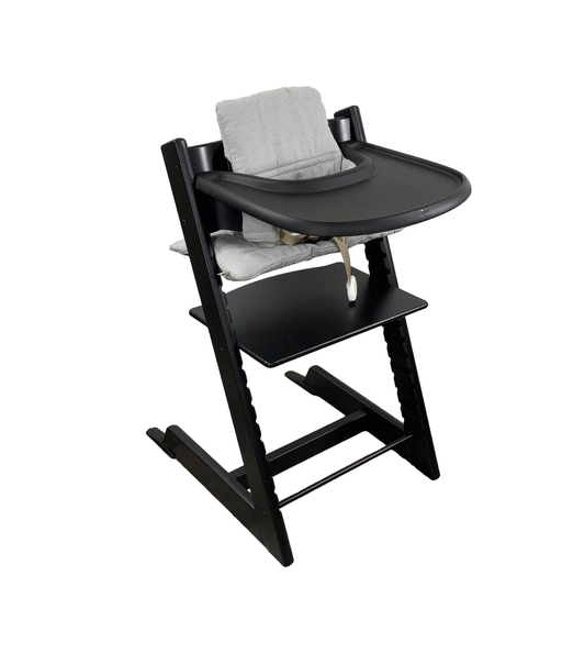 used Stokke Tripp Trapp Complete High Chair, Black-7/19 NEEDS PICS/PA CART LOCATION