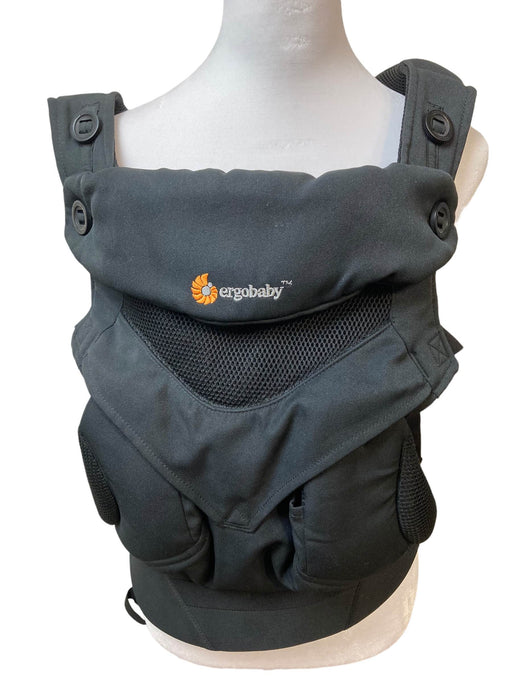 used Ergobaby 360 All Positions Cool Air Mesh Baby Carrier, Onyx Black