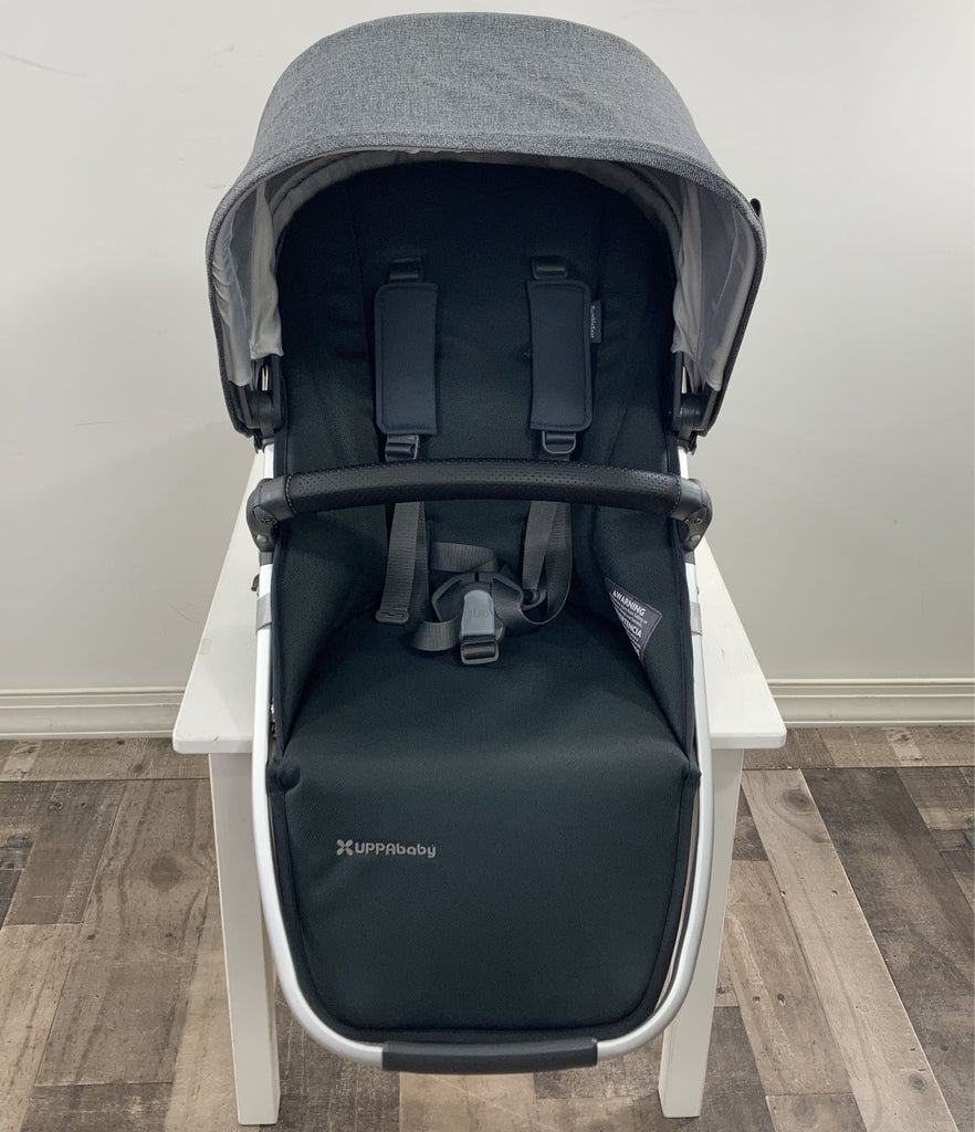 UPPAbaby VISTA RumbleSeat V2, 2015+, 2019, Jordan (Charcoal Melange)