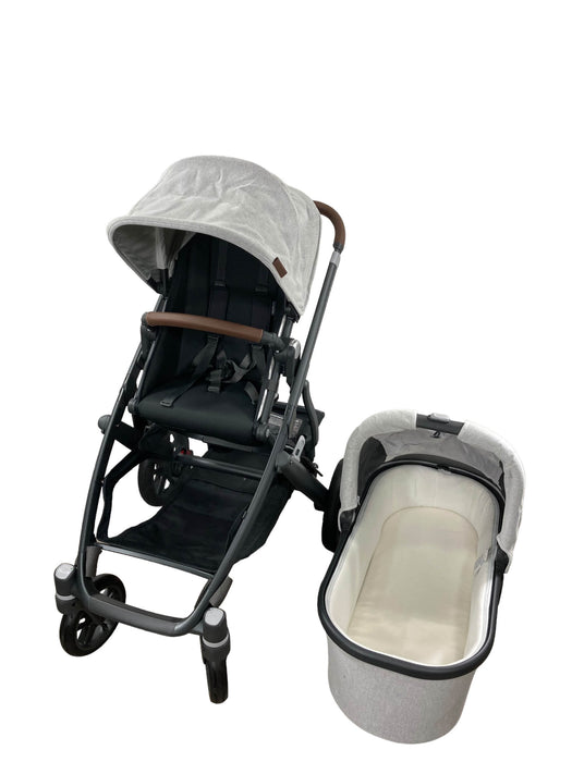 used UPPAbaby VISTA V2 Stroller, 2022, Anthony (White & Grey Chenille)