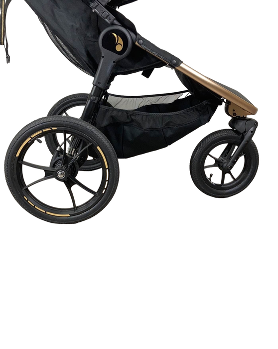 secondhand Baby Jogger Summit X3 Stroller, Robin Arzon - Gold Frame