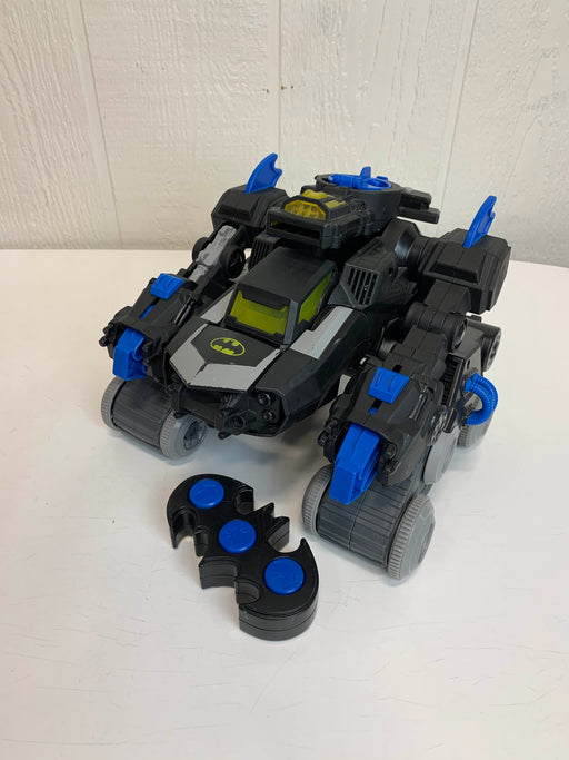 used Fisher Price Imaginext DC Super Friend Remote Control Transforming Batbot