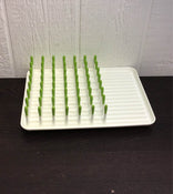 secondhand OXO Tot Bottle Drying Rack, Green