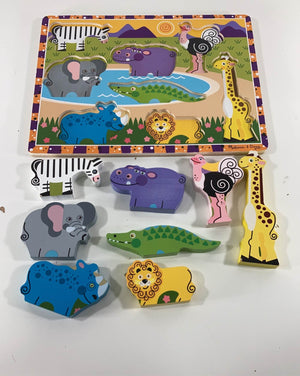 Chunky Puzzle, Safari - Melissa & Doug